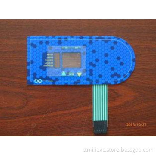 Waterproof PET ROHS Tactile Membrane Switch For Art Work ,